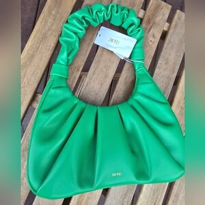 JW PEI Vibrant Green Shoulder Bag